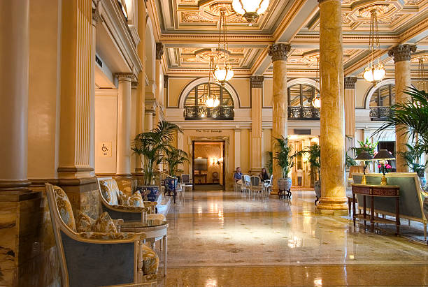 Luxury Hotel Lobby